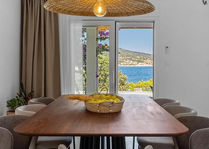 Beachfront Larisa With Whirlpool, Media